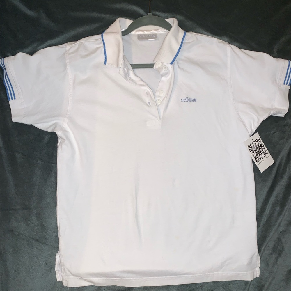 80s VINTAGE ADIDAS POLO